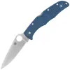 Nóż składany Spyderco Endura 4 Lightweight Cobalt Blue FRN, Satin CPM SPY27 by Sal Glesser (C10PCBL)